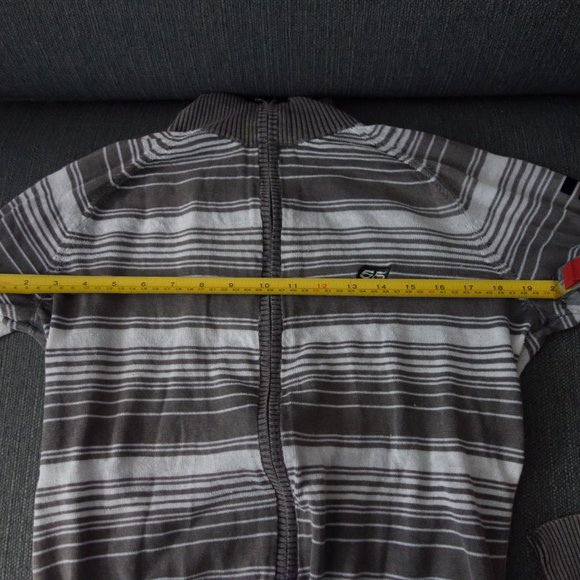 Diesel 55 DSL Optiisziyca Teknologie Light Material Zip Up Sweater Size M - Picture 9 of 15